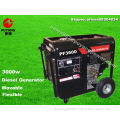 3000W electric start diesel generator